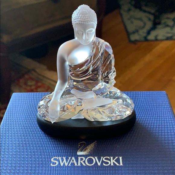 Swarovski Other - SWAROVSKI 💎 Rare Signed Small Buddha